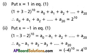 Inter 2nd Year Maths 2A Binomial Theorem Solutions Ex 6(a) III Q12