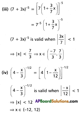Inter 2nd Year Maths 2A Binomial Theorem Solutions Ex 6(b) I Q1.1
