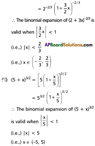 Inter 2nd Year Maths 2A Binomial Theorem Solutions Ex 6(b) I Q1