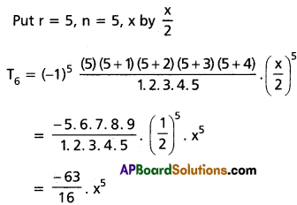 Inter 2nd Year Maths 2A Binomial Theorem Solutions Ex 6(b) I Q2(i).1