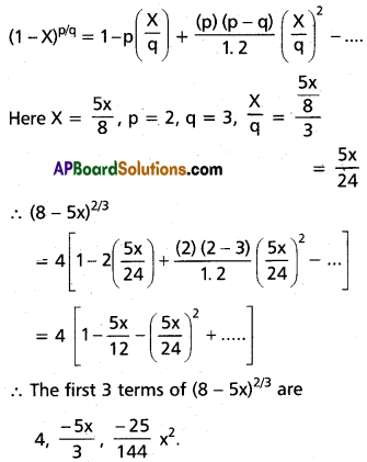 Inter 2nd Year Maths 2A Binomial Theorem Solutions Ex 6(b) I Q3(iii).1