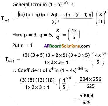 Inter 2nd Year Maths 2A Binomial Theorem Solutions Ex 6(b) II Q2