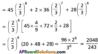 Inter 2nd Year Maths 2A Binomial Theorem Solutions Ex 6(b) II Q3(ii).1