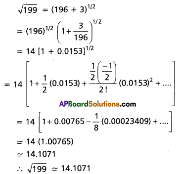 Inter 2nd Year Maths 2A Binomial Theorem Solutions Ex 6(c) Q1(iv)