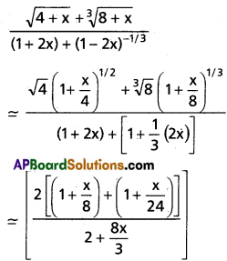 Inter 2nd Year Maths 2A Binomial Theorem Solutions Ex 6(c) Q2(iv)