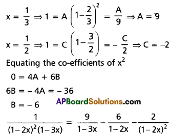 Inter 2nd Year Maths 2A Partial Fractions Solutions Ex 7(a) III Q3