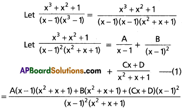 Inter 2nd Year Maths 2A Partial Fractions Solutions Ex 7(b) Q5