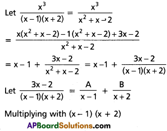 Inter 2nd Year Maths 2A Partial Fractions Solutions Ex 7(c) Q2