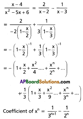 Inter 2nd Year Maths 2A Partial Fractions Solutions Ex 7(d) Q3