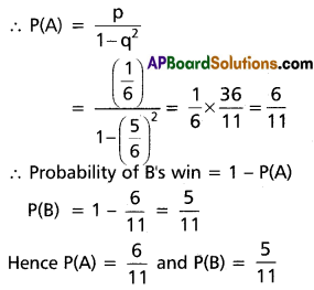 Inter 2nd Year Maths 2A Probability Solutions Ex 9(b) I Q7