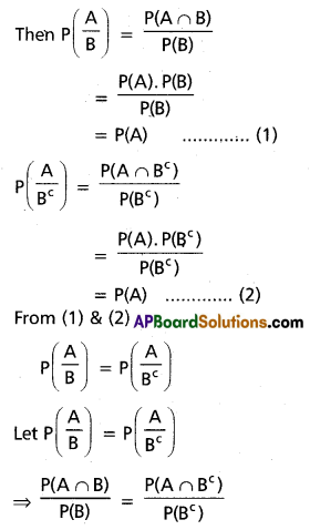 Inter 2nd Year Maths 2A Probability Solutions Ex 9(c) I Q20