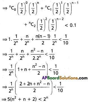 Inter 2nd Year Maths 2A Random Variables and Probability Distributions Solutions Ex 10(b) I Q3
