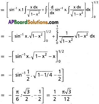 Inter 2nd Year Maths 2B Definite Integrals Solutions Ex 7(b) 38