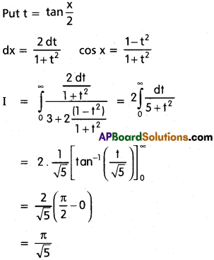 Inter 2nd Year Maths 2B Definite Integrals Solutions Ex 7(b) 57