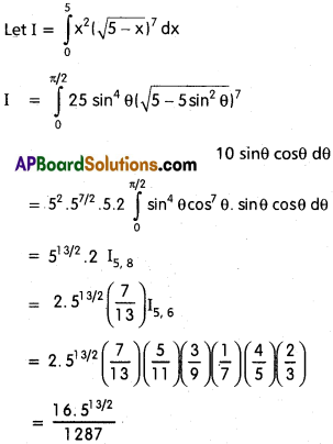 Inter 2nd Year Maths 2B Definite Integrals Solutions Ex 7(c) 22