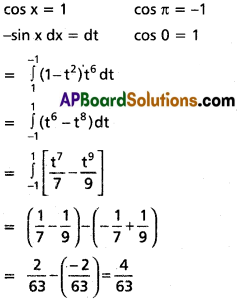 Inter 2nd Year Maths 2B Definite Integrals Solutions Ex 7(c) 5