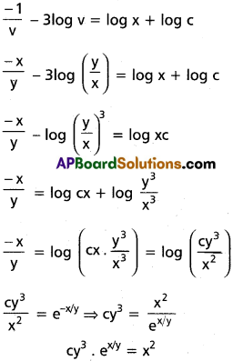 Inter 2nd Year Maths 2B Differential Equations Solutions Ex 8(c) 13