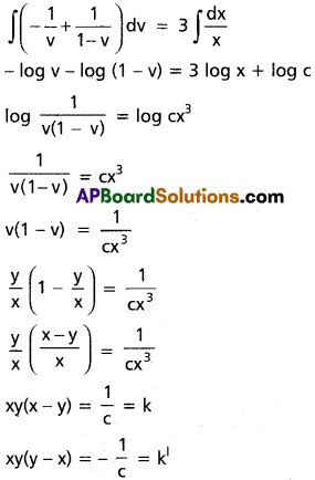 Inter 2nd Year Maths 2B Differential Equations Solutions Ex 8(c) 17