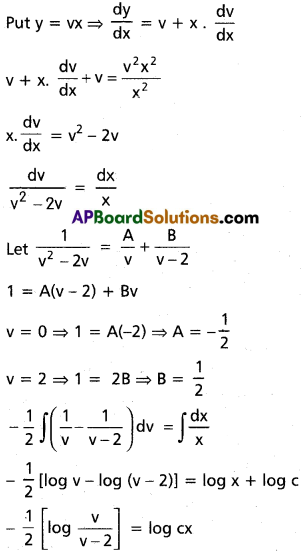 Inter 2nd Year Maths 2B Differential Equations Solutions Ex 8(c) 18