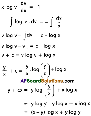 Inter 2nd Year Maths 2B Differential Equations Solutions Ex 8(c) 30