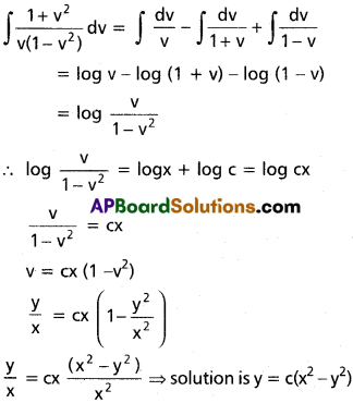 Inter 2nd Year Maths 2B Differential Equations Solutions Ex 8(c) 5