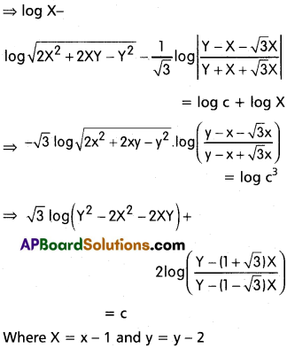 Inter 2nd Year Maths 2B Differential Equations Solutions Ex 8(d) 24