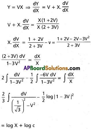 Inter 2nd Year Maths 2B Differential Equations Solutions Ex 8(d) 27