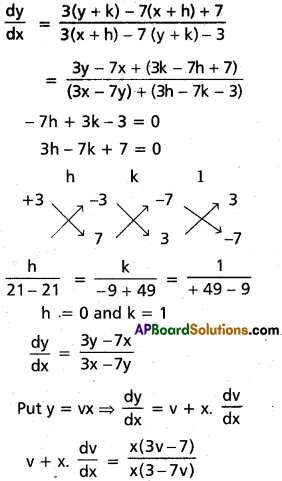 Inter 2nd Year Maths 2B Differential Equations Solutions Ex 8(d) 6