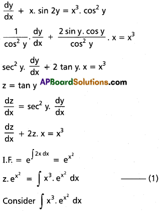 Inter 2nd Year Maths 2B Differential Equations Solutions Ex 8(e) 17