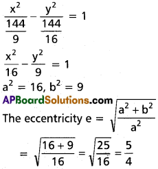 Inter 2nd Year Maths 2B Hyperbola Solutions Ex 5(a) 2