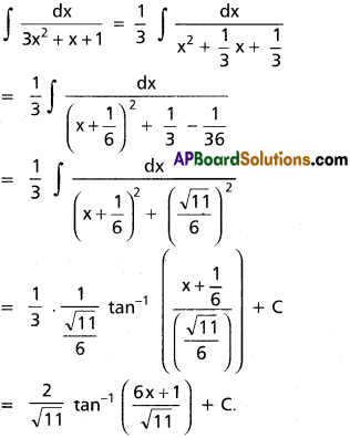 Inter 2nd Year Maths 2B Integration Solutions Ex 6(d) 13