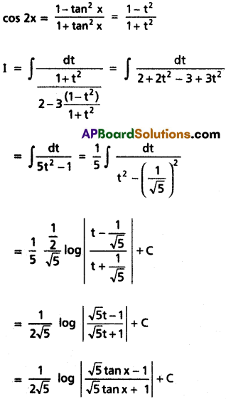 Inter 2nd Year Maths 2B Integration Solutions Ex 6(d) 21