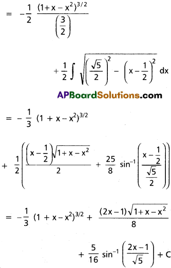 Inter 2nd Year Maths 2B Integration Solutions Ex 6(d) 22