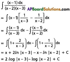 Inter 2nd Year Maths 2B Integration Solutions Ex 6(e) 1