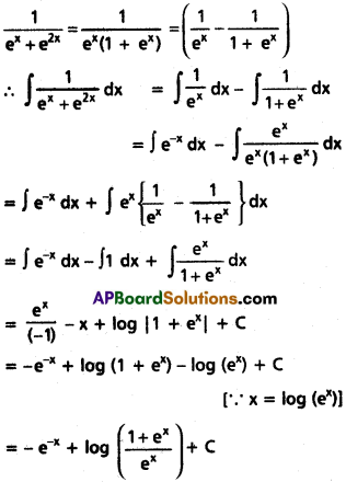 Inter 2nd Year Maths 2B Integration Solutions Ex 6(e) 4