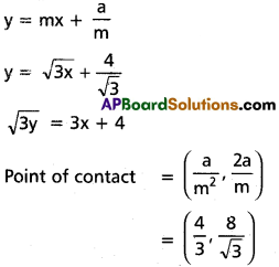 Inter 2nd Year Maths 2B Parabola Solutions Ex 3(b) 2