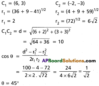 Inter 2nd Year Maths 2B System of Circles Solutions Ex 2(a) 1