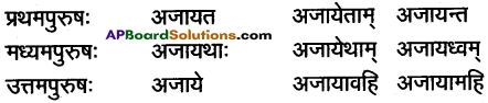 AP Inter 1st Year Sanskrit Grammar धातुरूपाणि 75