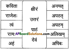 AP Inter 2nd Year Sanskrit Grammar वाक्यनिर्माणम् 5