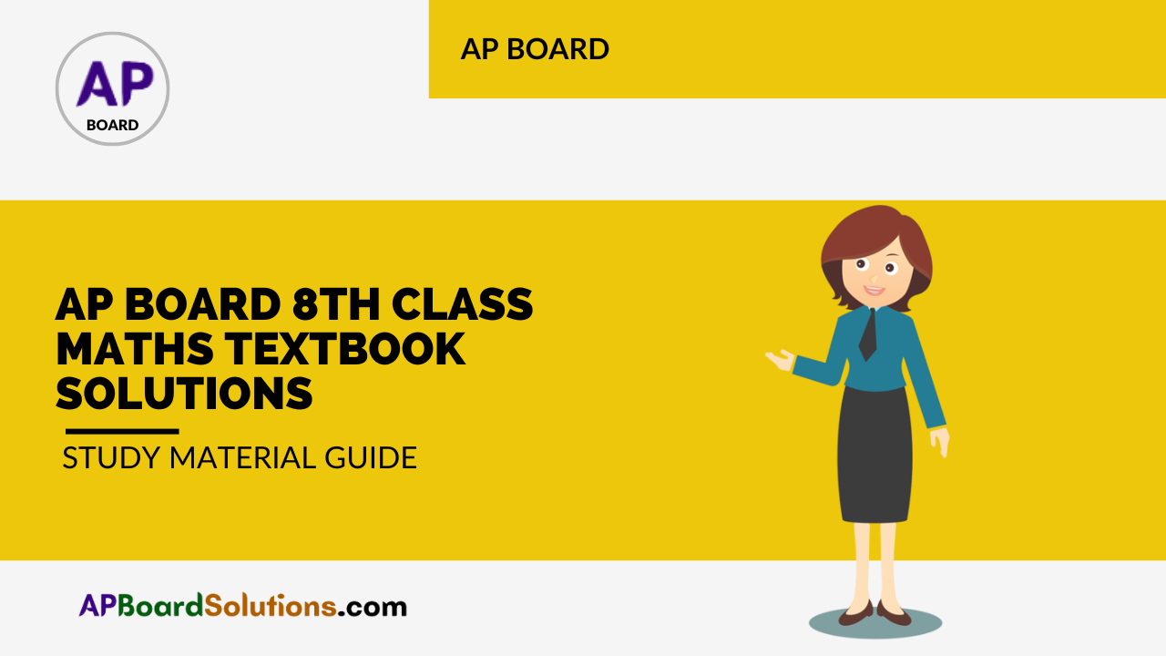 AP Board 8th Class Maths Textbook Solutions Study Material Guide