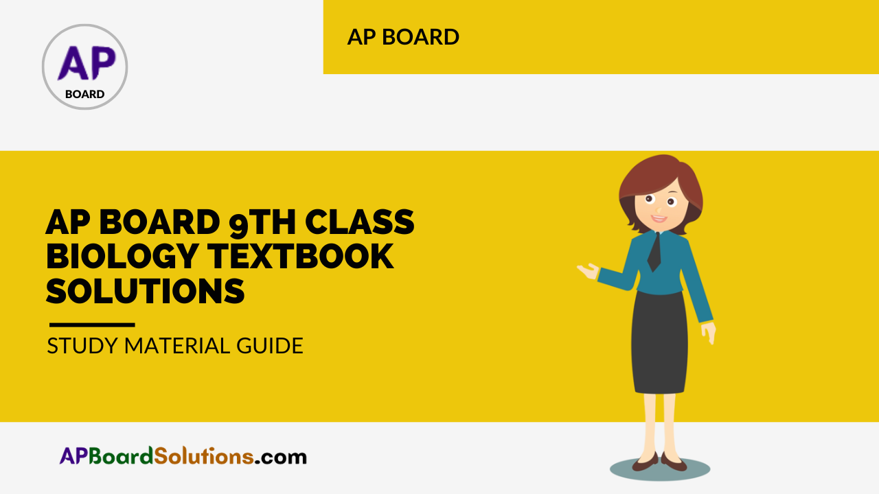 AP Board 9th Class Biology Textbook Solutions Study Material Guide