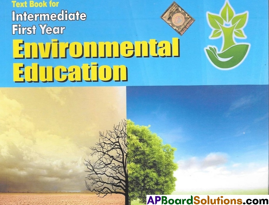 Environmental Education Intermediate 1st Year Study Material