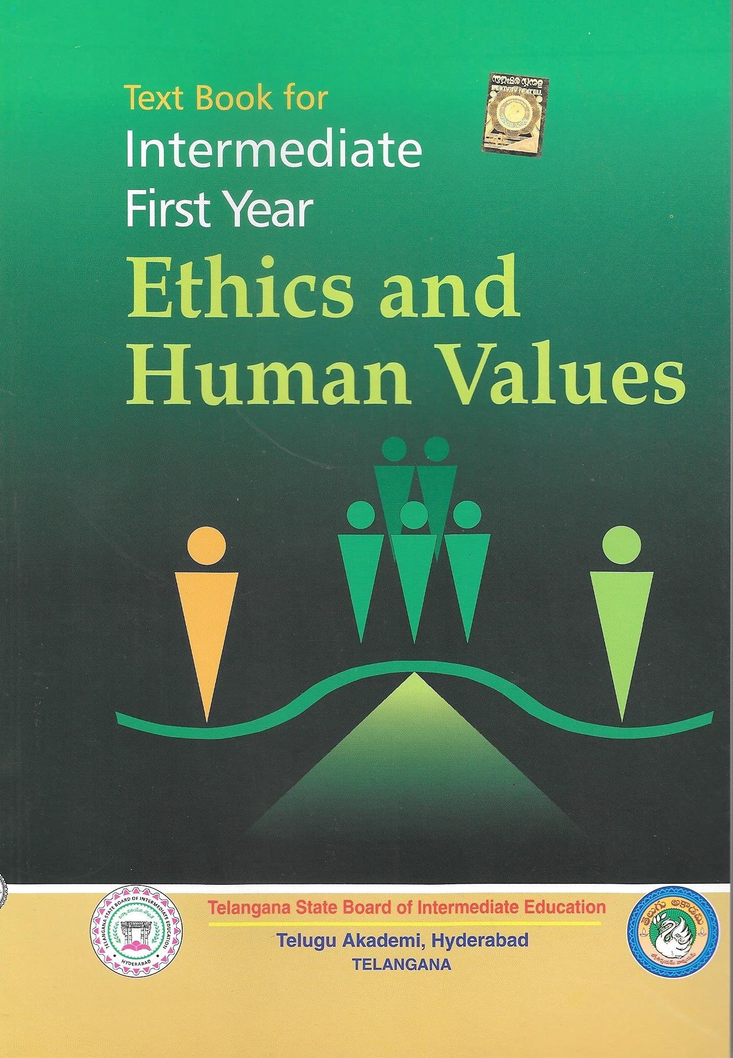 Ethics and Human Values Intermediate 1st Year Textbook Pdf