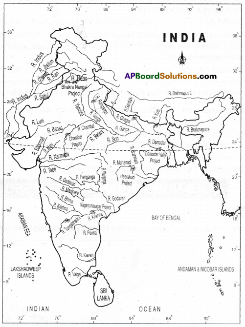 TS 10th Class Social Study Material 5th Lesson Indian Rivers and Water Resources 2