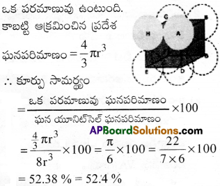 AP Inter 2nd Year Chemistry Important Questions Chapter 1 ఘనస్థితి 3