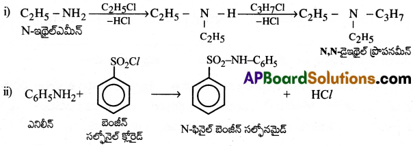 AP Inter 2nd Year Chemistry Important Questions Chapter 13 నైట్రోజన్లో ఉన్న కర్బన సమ్మేళనాలు 17