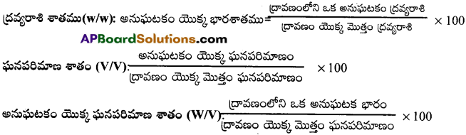 AP Inter 2nd Year Chemistry Important Questions Chapter 2 ద్రావణాలు 10