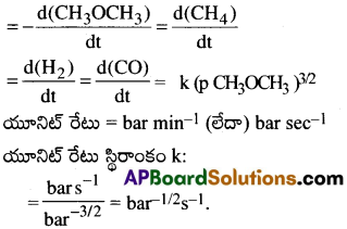 AP Inter 2nd Year Chemistry Important Questions Chapter 3(b) రసాయన గతికశాస్త్రం 61