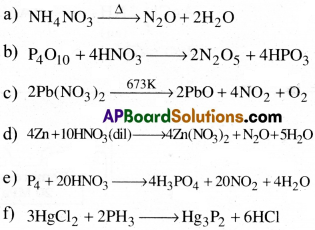 AP Inter 2nd Year Chemistry Important Questions Chapter 6(a) 15వ గ్రూపు మూలకాలు 17