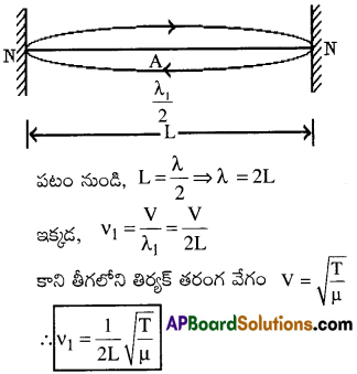 AP Inter 2nd Year Physics Important Questions Chapter 1 తరంగాలు 11